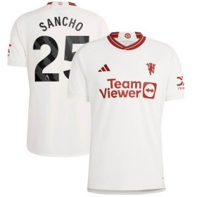 Jalkapallo Pelipaidat/Peliasut Manchester United Sancho 25 Kolmaspelipaita 2023-24